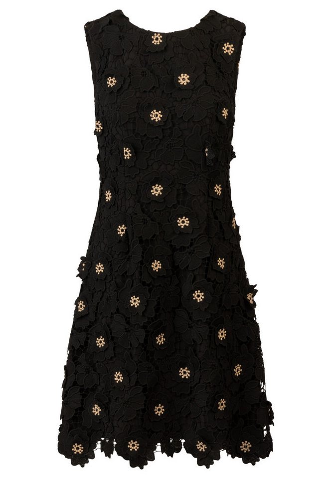 Kraimod Cocktailkleid mit 3D-Blüten und Perlen – Bild 5 von 5