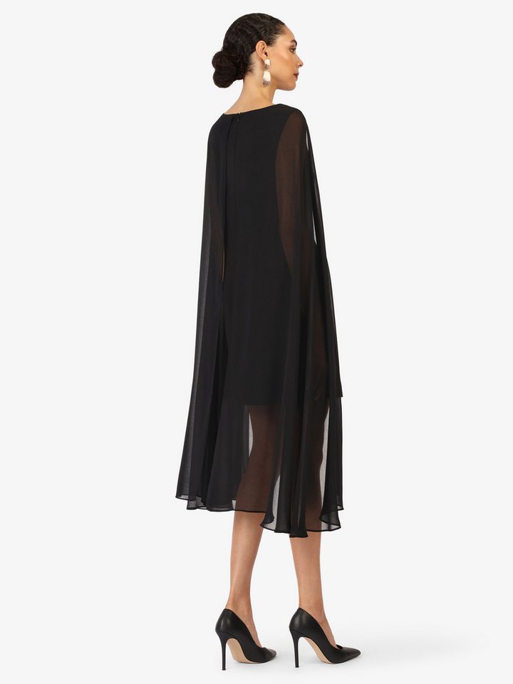 Kraimod Cocktailkleid mit Cape-Ärmeln – Bild 3 von 5
