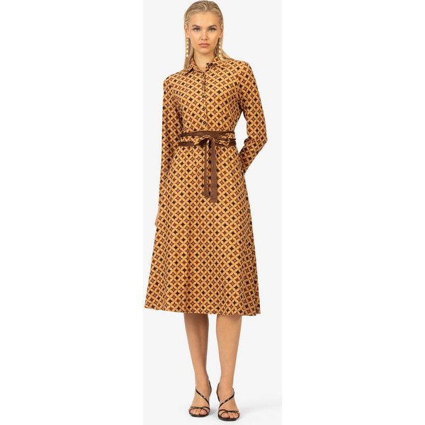 Kraimod Midikleid mit geometrischem Design