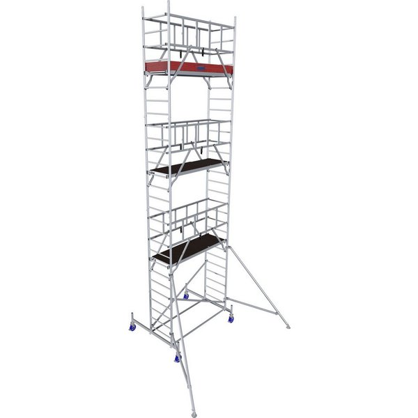 KRAUSE Fahrgerüst ProTec, (Set), Arbeitshöhe: 8,3 Meter