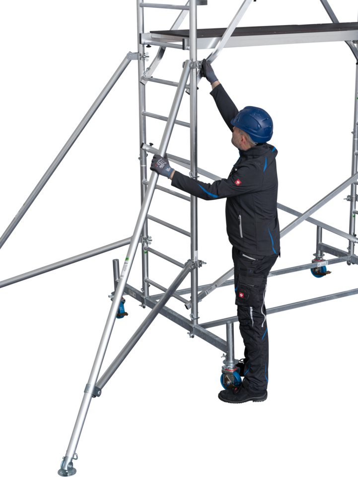 KRAUSE Fahrgerüst ProTec, (Set), Arbeitshöhe: 8,3 Meter – Bild 4 von 5