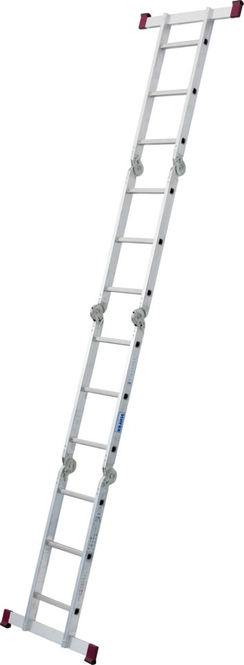 KRAUSE Gelenkleiter Corda, 4x3 Sprossen, inkl. Plattform – Bild 3 von 5
