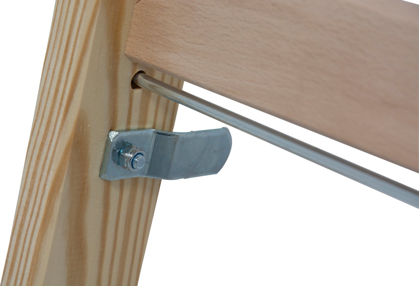 Klapp-Holzleiter 2x5 Sprossen – Bild 5 von 5