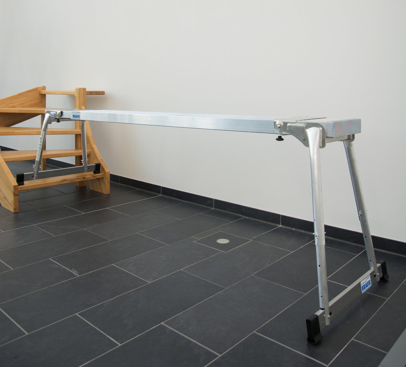KRAUSE Leiterntraverse TeleSet (Paar), zur Erstellung einer Arbeitsbühne – Bild 2 von 4