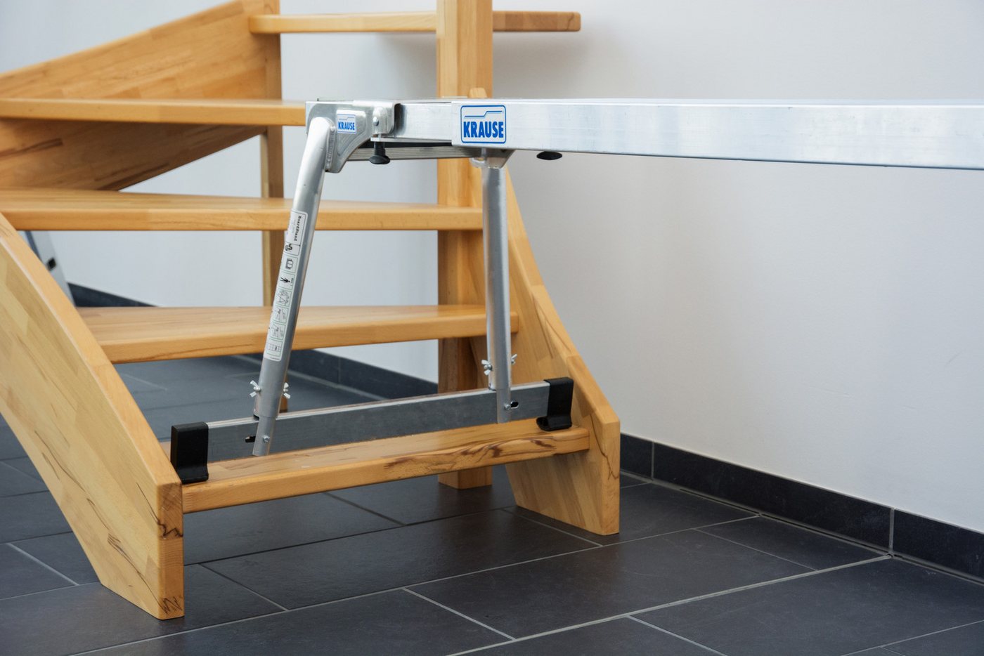 KRAUSE Leiterntraverse TeleSet (Paar), zur Erstellung einer Arbeitsbühne – Bild 4 von 4