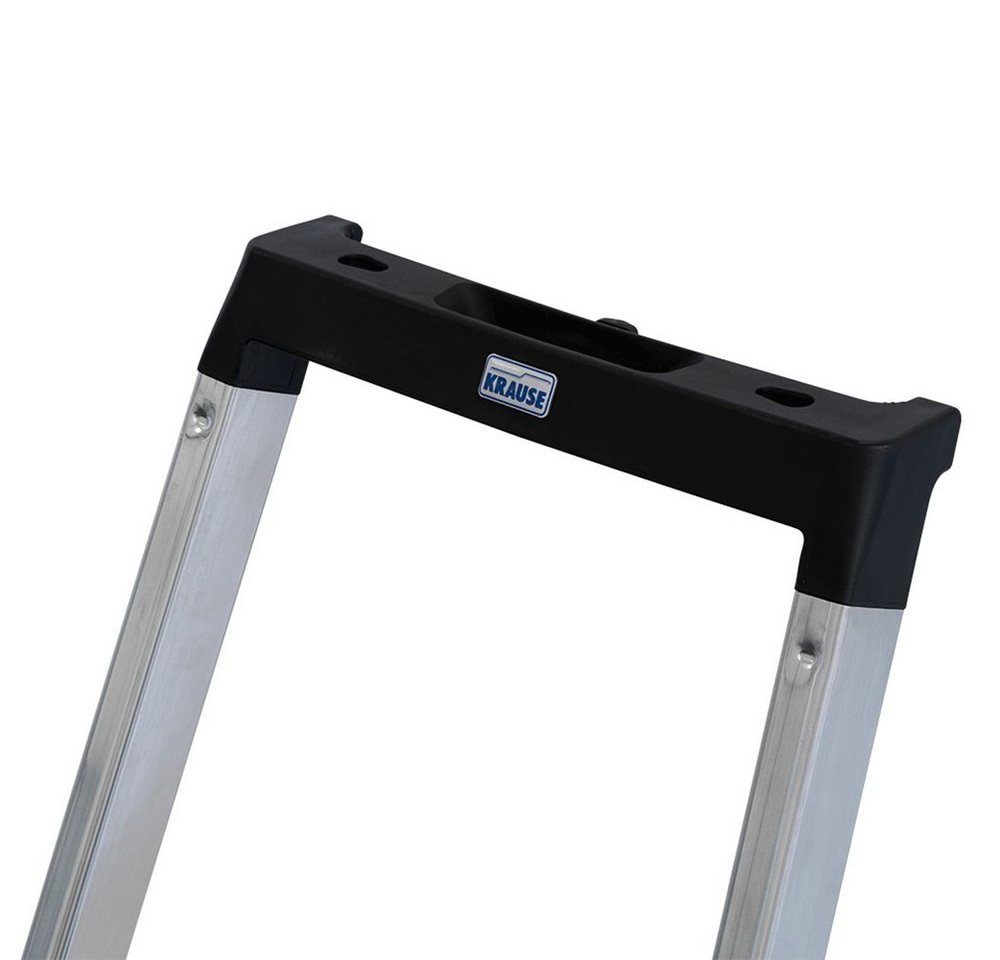 KRAUSE Stehleiter Solidy, Aluminium, 1x7 Stufen, Arbeitshöhe ca. 348 cm – Bild 5 von 5