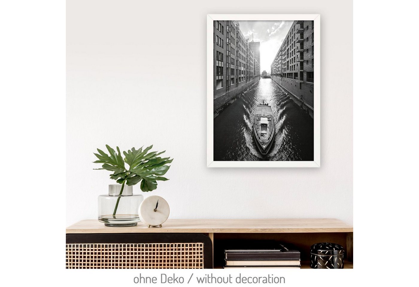 Kreative Feder Poster, Hamburg, Deutschland, Stadt, Meer, Küste, Schiff, Architektur, Hafen (Set, 6 St), 6-teiliges Poster-Set, Wandbild, Posterwand, optional m – Bild 2 von 4