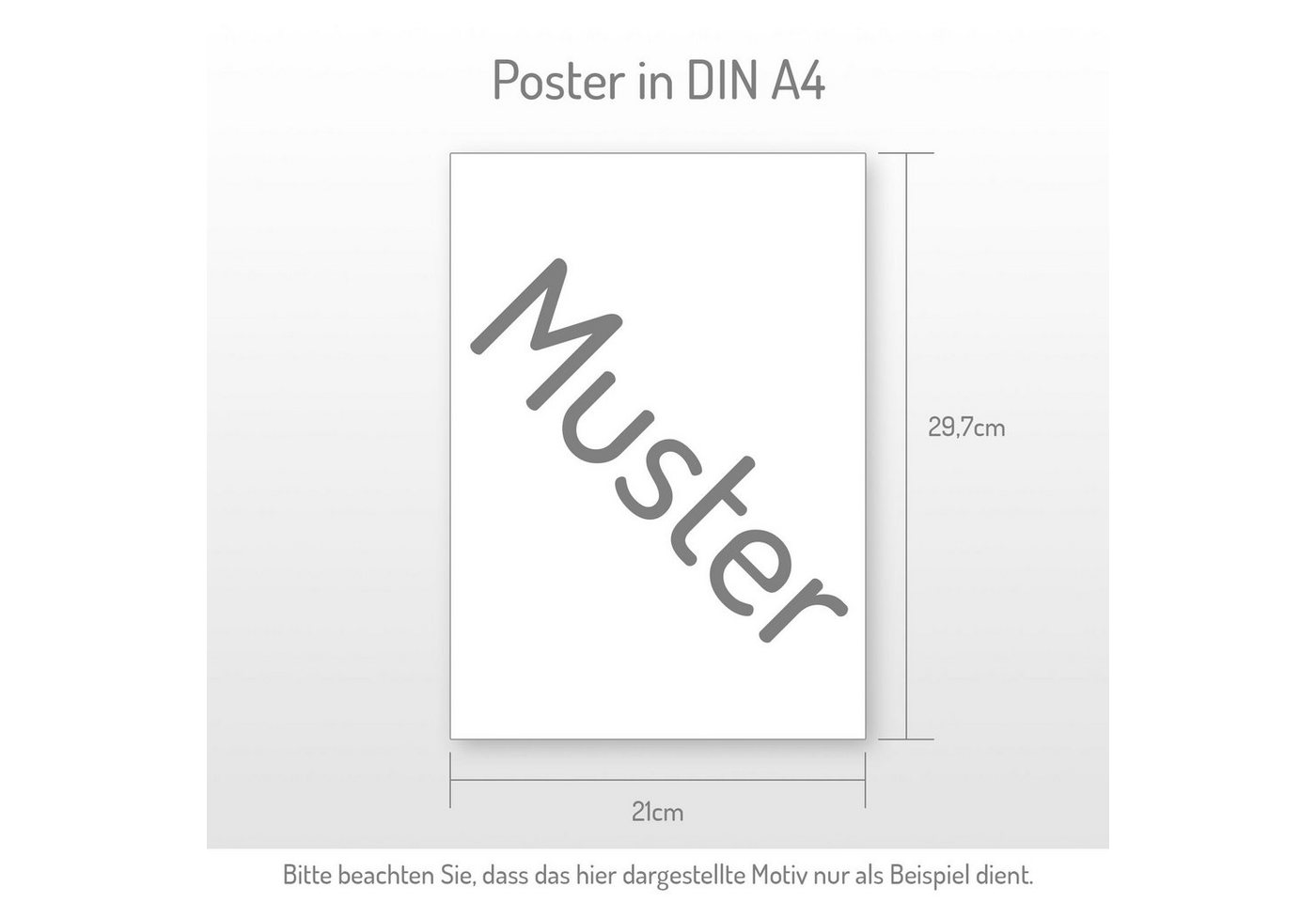 Kreative Feder Poster, Pflanzen (Set, 3 St), 3-teiliges Poster-Set, Wandbild, optional mit Rahmen, DIN A4 oder A3 – Bild 3 von 4
