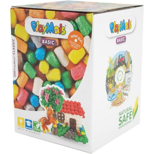 PlayMais Kreativset Playmais Basic Medium Bastel-Set 3+ Über 300 Stück Basteln