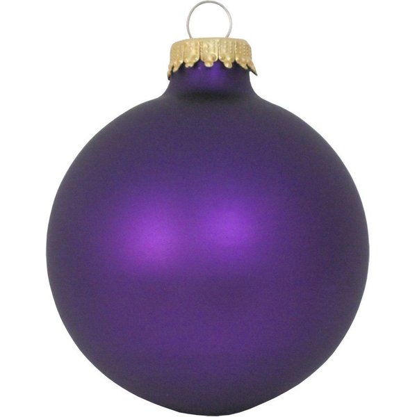 Krebs Glas Lauscha Weihnachtsbaumkugel CBK83309, Weihnachtsdeko, Christbaumschmuck, Christbaumkugeln Glas (8 St)