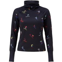 KRIMSON KLOVER Baselayer Multi Skiers Top, Größe M in Schwarz