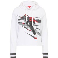 KRIMSON KLOVER Damen Pullover Julia Hoodie, Größe XS in Weiß