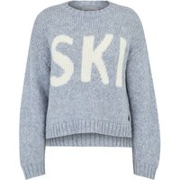 KRIMSON KLOVER Damen Pullover Ski Sweater, Größe L in Silber