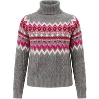 KRIMSON KLOVER Strickpullover Helena Sweater, Größe M in Grau