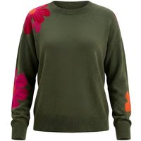 KRIMSON KLOVER Strickpullover Poppy Sweater, Größe L in Grün