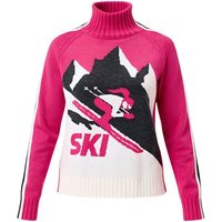 KRIMSON KLOVER Strickpullover Ski Cortina Sweater, Größe S in Pink