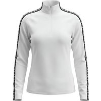 KRIMSON KLOVER Strickpullover Slalom Zip Neck, Größe L in Weiß