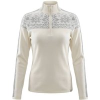 KRIMSON KLOVER Strickpullover Summit 2.0 Zip Neck, Größe S in Weiß