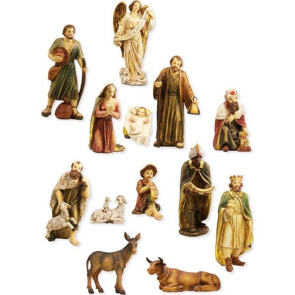 FADEDA Krippenfigur 13x FADEDA Krippenfiguren, Höhe in cm: 10