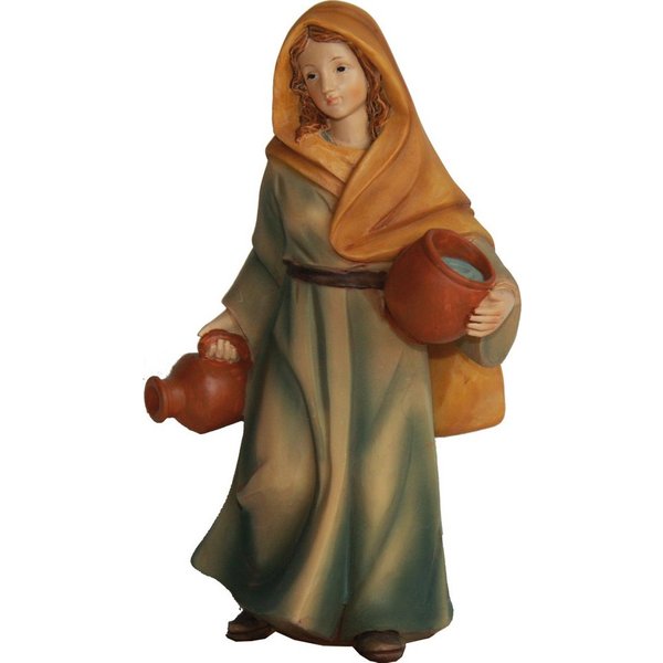 FADEDA Krippenfigur FADEDA Magd mit zwei Krügen, Höhe in cm: 11