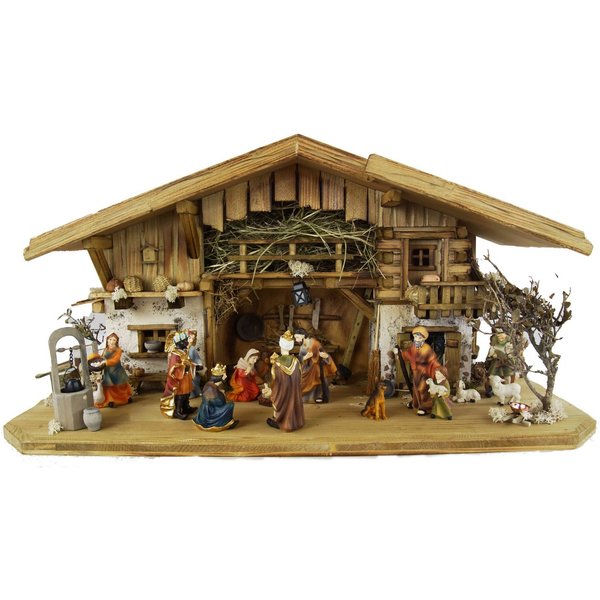 Krippenursel Krippe Weihnachtskrippe Aicha inkl. Figurensatz ETA 1 oder ETA2