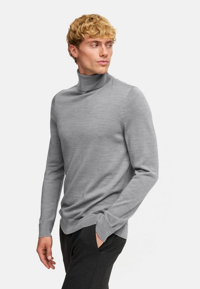 Kronstadt Strickpullover Herren KSJohannes Strickpullover Herrenpullover Rollkragenpullover aus 100% Merinowolle – Bild 3 von 5
