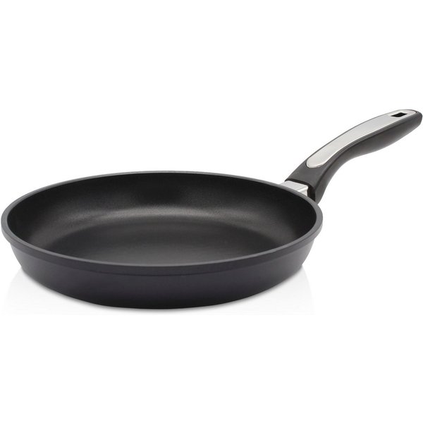Krüger Bratpfanne Aluguss Pfanne flach DELTA, Aluminiumguss (1-tlg), für Induktions-Kochfelder geeignet