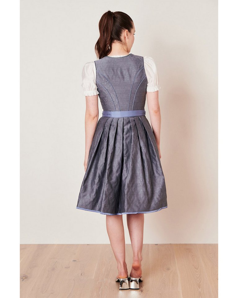 KRÜGER COLLECTION Dirndl Dirndl 'Alexandra' mit Spitzenschürze 115167, Gra – Bild 2 von 5