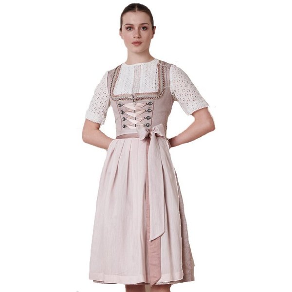 KRÜGER COLLECTION Dirndl 'Enid' Traditionell 114265, Rosa - 70cm