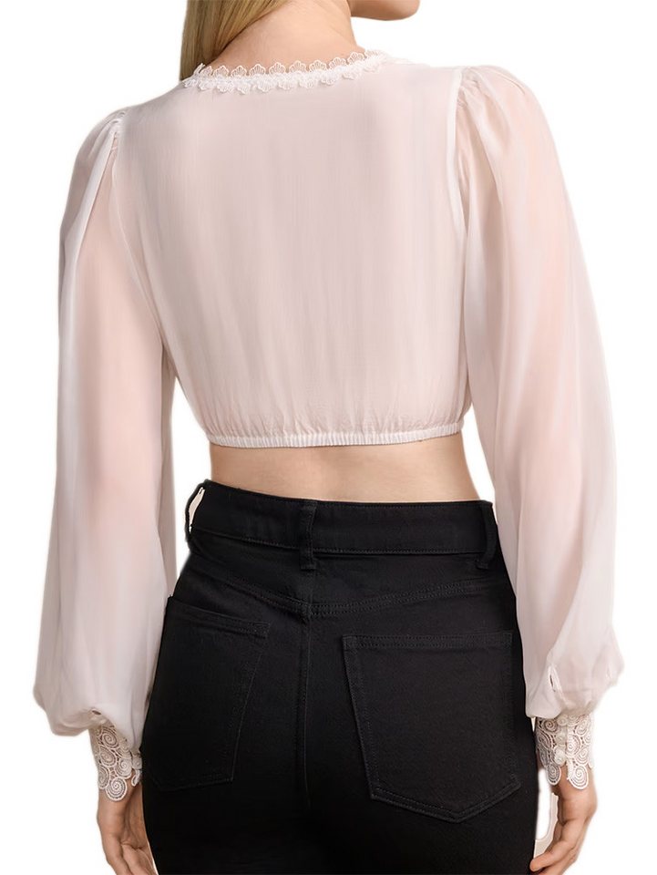 KRÜGER COLLECTION Dirndlbluse Dirndlbluse Hermine ecru – Bild 3 von 3