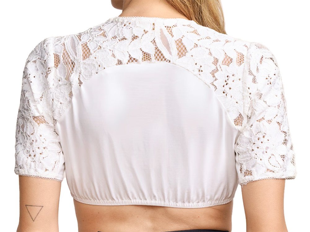KRÜGER COLLECTION Dirndlbluse Dirndlbluse Liyana ecru – Bild 3 von 3