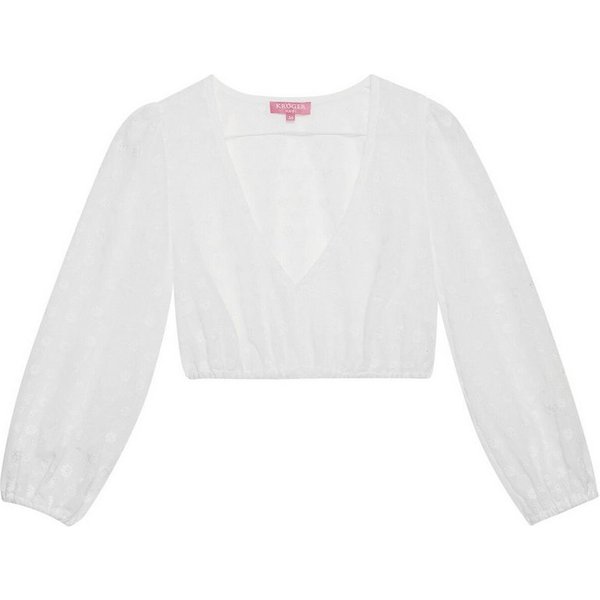 Krüger Madl Dirndlbluse 3/4-Arm Dirndlbluse Signe
