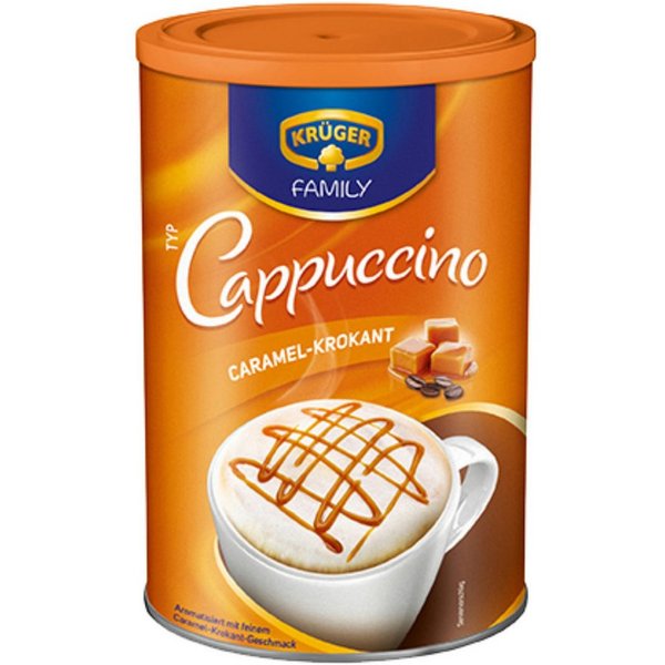 Krüger Kaffee, Krüger Family Cappuccino Karamell- 450g