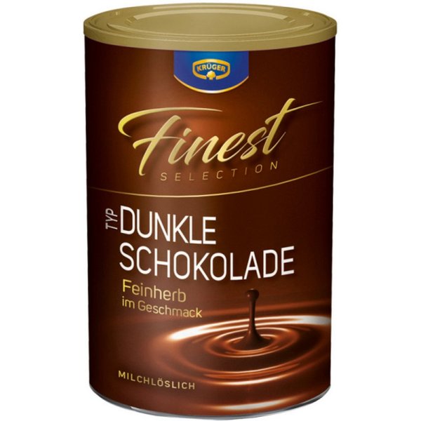 Krüger Kakao, Krüger Trinkschokolade Finest dunkle Schokolade 300g
