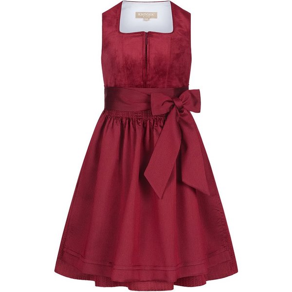 KRÜGER KIDS Dirndl Kinderdirndl Tia rot