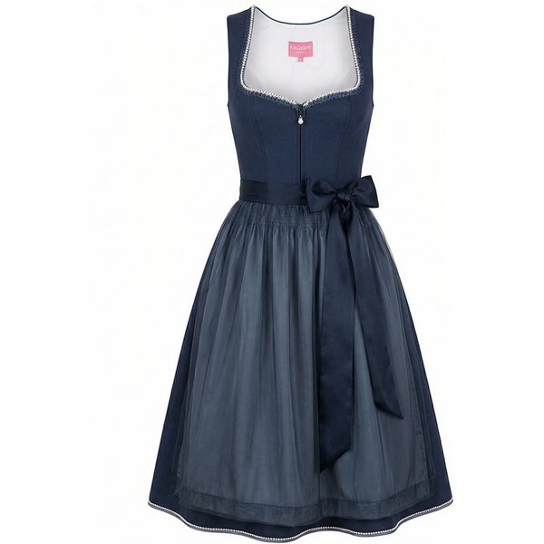 Krüger Madl Dirndl Dirndl Kaelora 60cm Länge blau