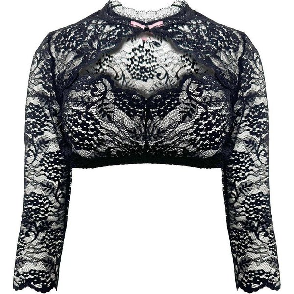 Krüger Madl Dirndlbluse Dirndlbluse Julene schwarz