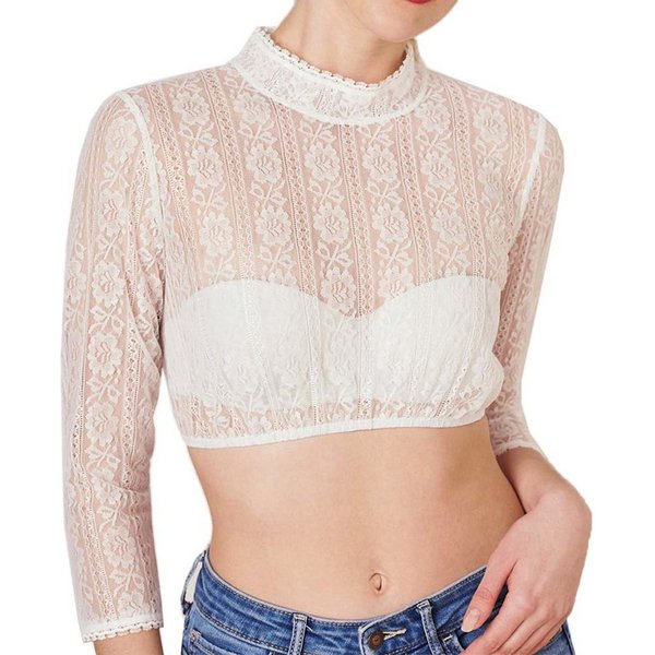 Krüger Madl Dirndlbluse Dirndlbluse Katalina ecru