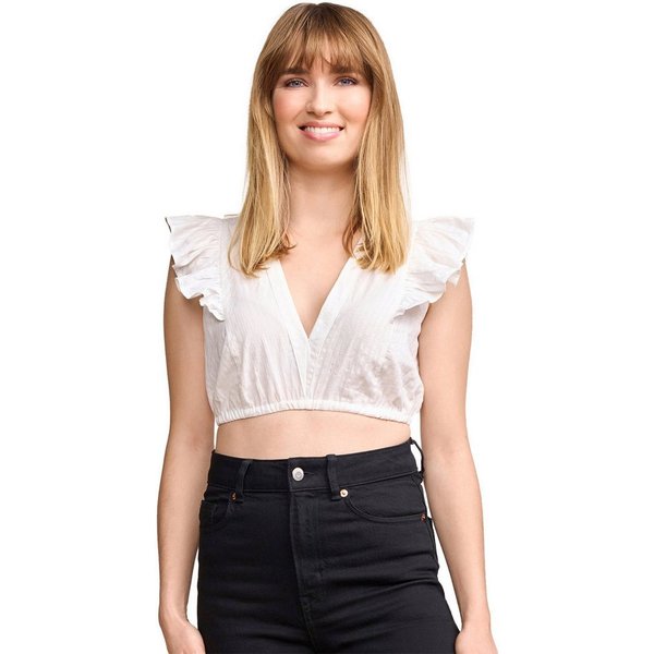 Krüger Madl Dirndlbluse Krüger Dirndlbluse 'Ileyna' Flügelarm 318069, Ecr