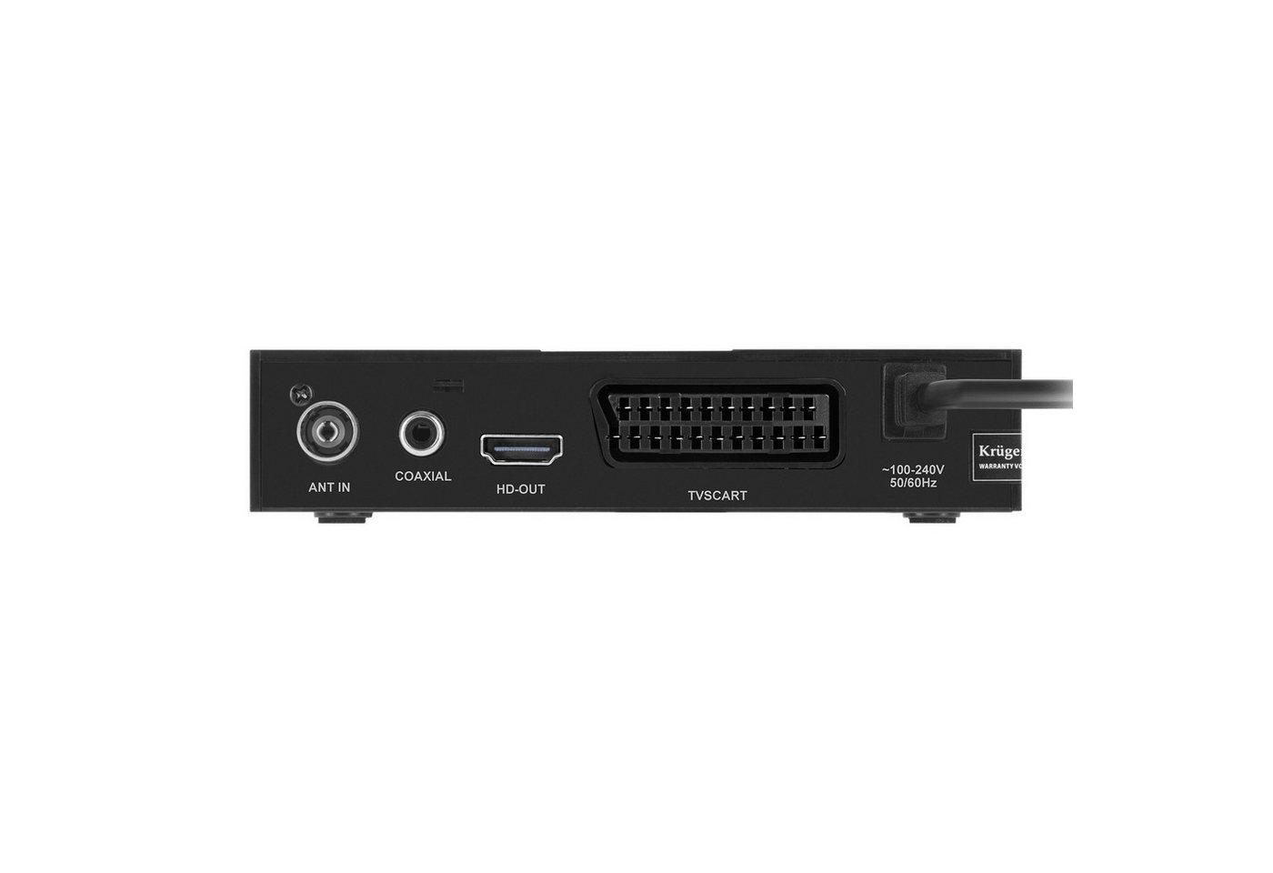 Krüger & Matz DVB-T2-Tuner mit H.265-HEVC-Decoder KM0550D DVB-T2 Receiver (7-Tage-Programmführer (EPG) – Bild 3 von 5
