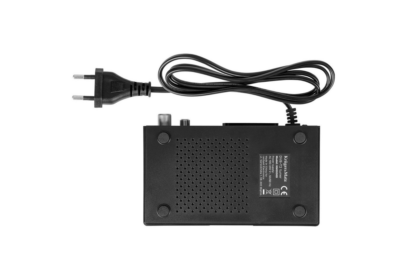 Krüger & Matz DVB-T2-Tuner mit H.265-HEVC-Decoder KM0550D DVB-T2 Receiver (7-Tage-Programmführer (EPG) – Bild 4 von 5