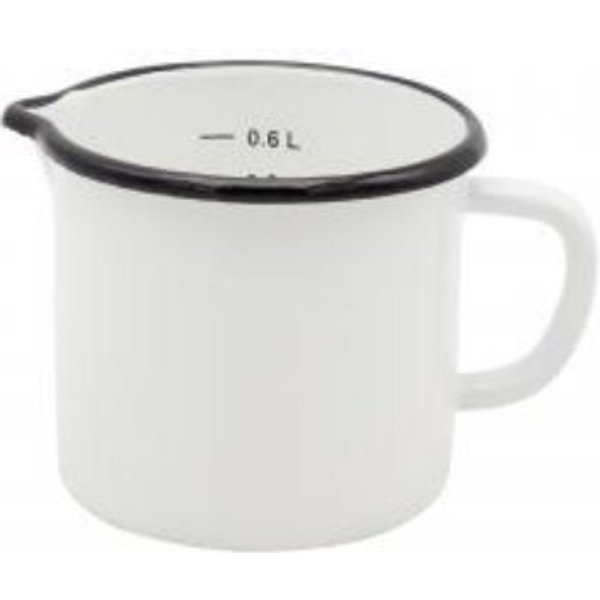 Krüger Milchtopf Milchtopf m. A. 10 cm weiß 4101, (1-tlg)