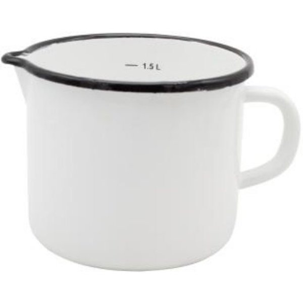Krüger Milchtopf Milchtopf m. A. 14 cm weiß 4141, (1-tlg)