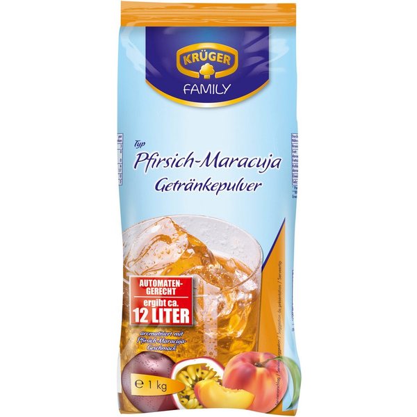 Krüger Tee, Krüger Pfirsich Maracuja Instant 1000g
