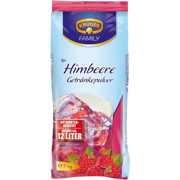 Krüger Tee, Krüger Himbeere Instantpulver 1000g