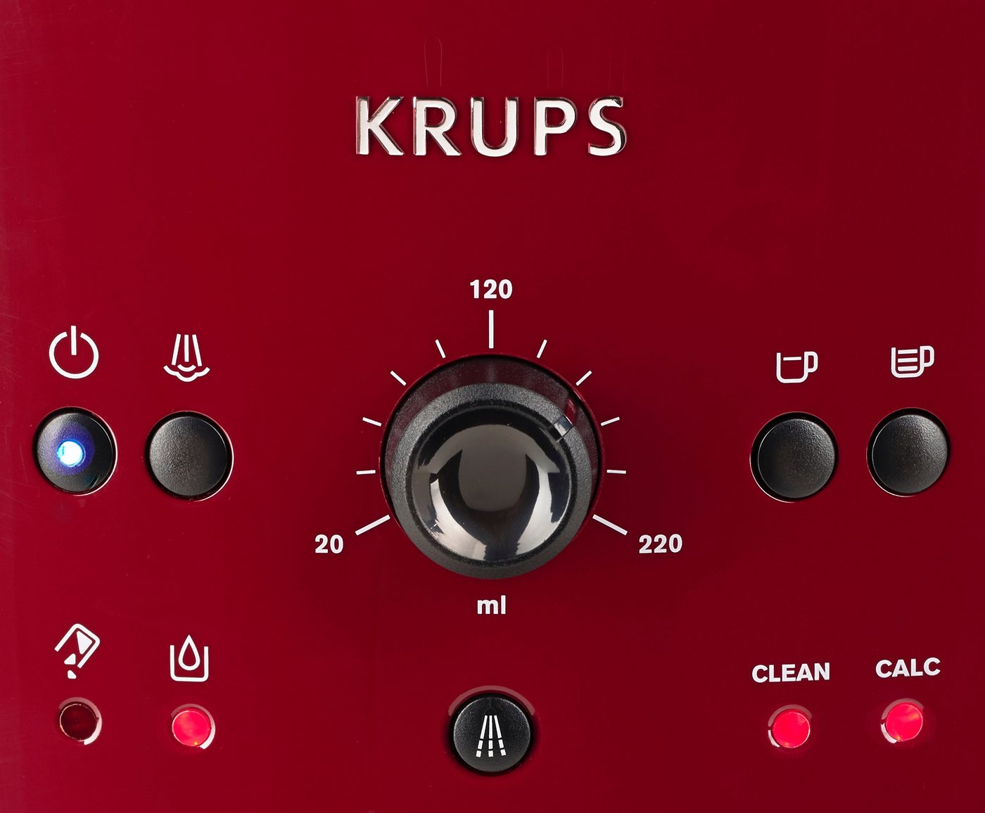 Krups Kaffeevollautomat EA8107 Arabica, 2-Tassen-Funktion, manueller Dampfdüse, 2 voreingestelle Kaffeestärken – Bild 5 von 5