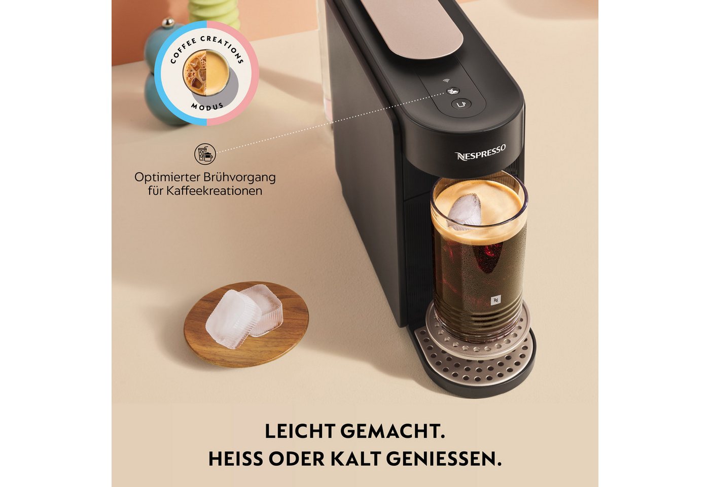 Krups Kapselmaschine XN9408F0, Schnell, vielfältige Tassengrößen, intelligente Technologie – Bild 4 von 5