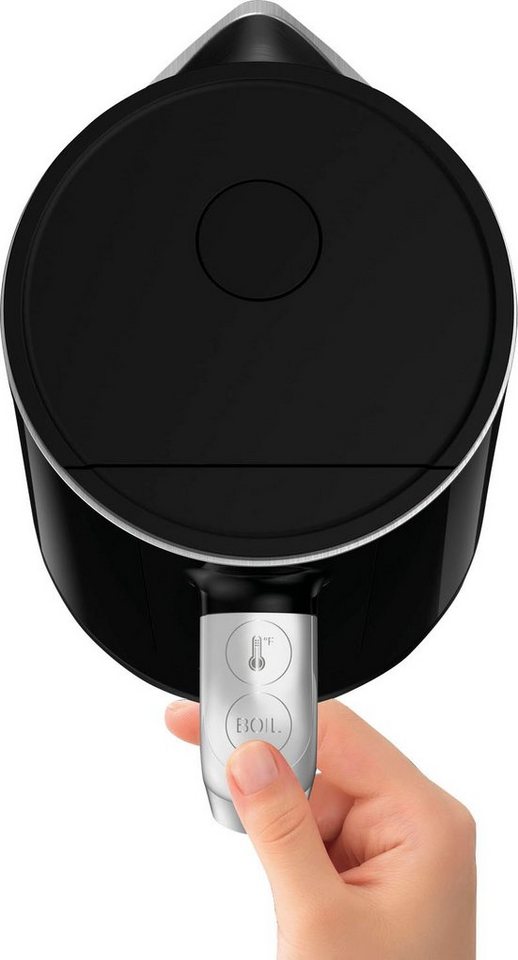 Krups Wasserkocher BW8018 Smart'n Light, 1,7 l, 1800 W, Digitalanzeige, 5 Temperaturstufen, 360°-Sockel, Abschaltautomatik – Bild 4 von 5