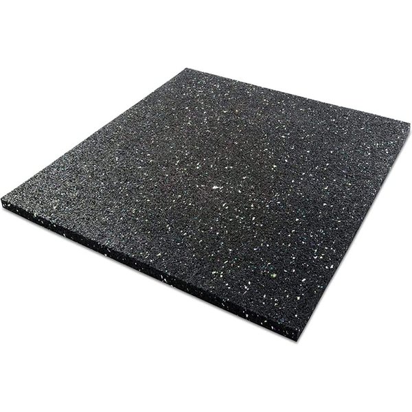Kubus Bodenmatte Premium Antivibrationsmatte, 60 x 60 cm, Made in Germany