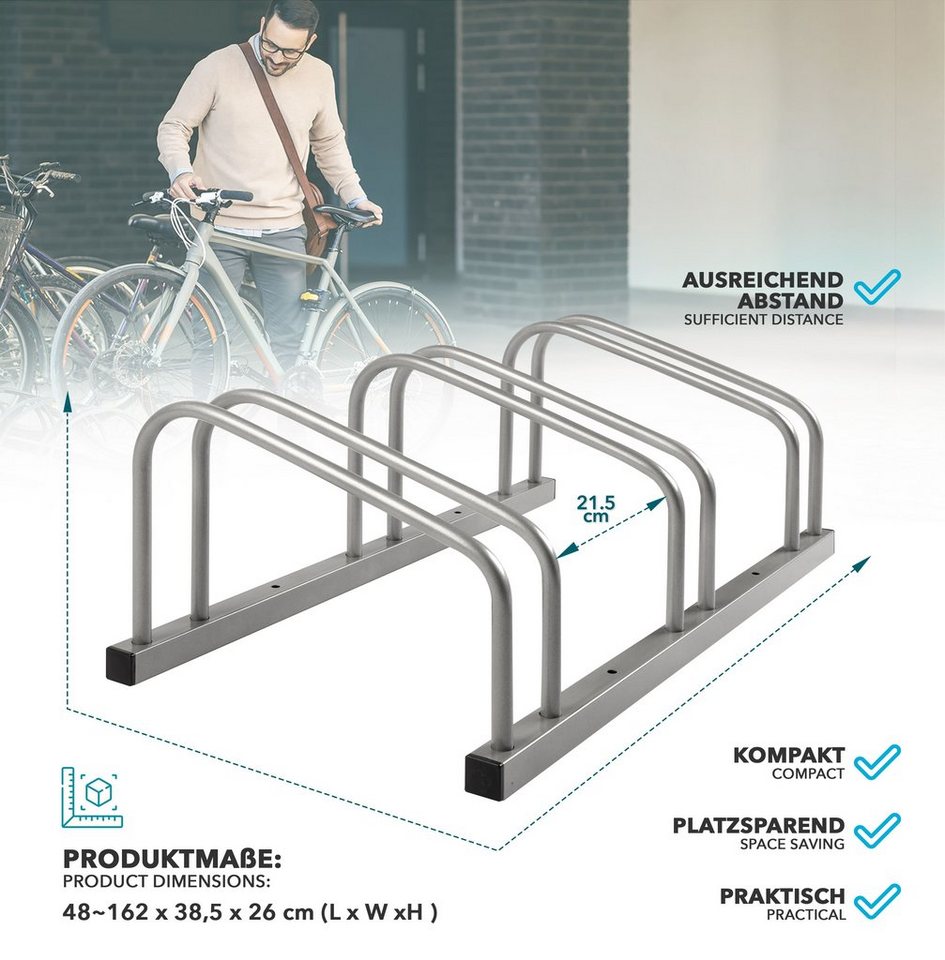Kubus Fahrradständer Levi, Verschiedene Größen – Bild 3 von 5